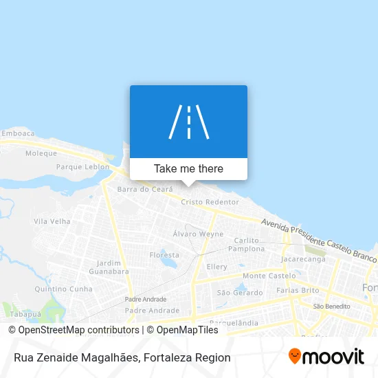 Rua Zenaide Magalhães map