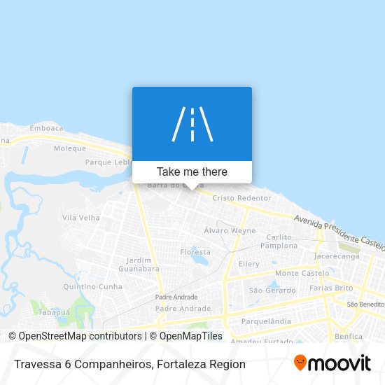 Travessa 6 Companheiros map