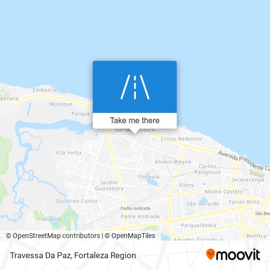 Travessa Da Paz map