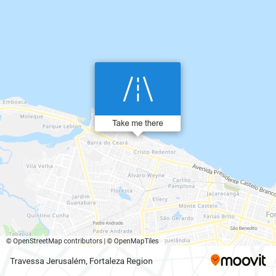 Travessa Jerusalém map