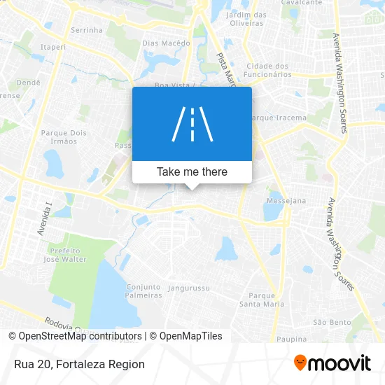 Rua 20 map