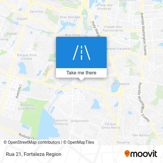 Rua 21 map