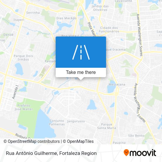 Rua Antônio Guilherme map