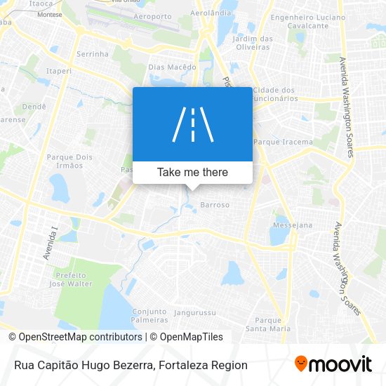 Rua Capitão Hugo Bezerra map