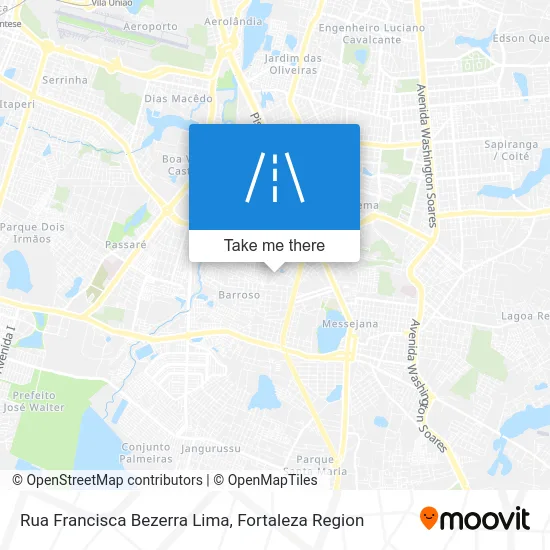 Rua Francisca Bezerra Lima map