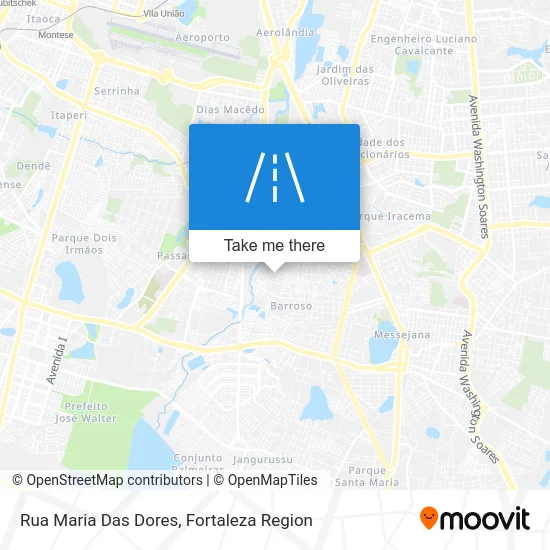 Rua Maria Das Dores map