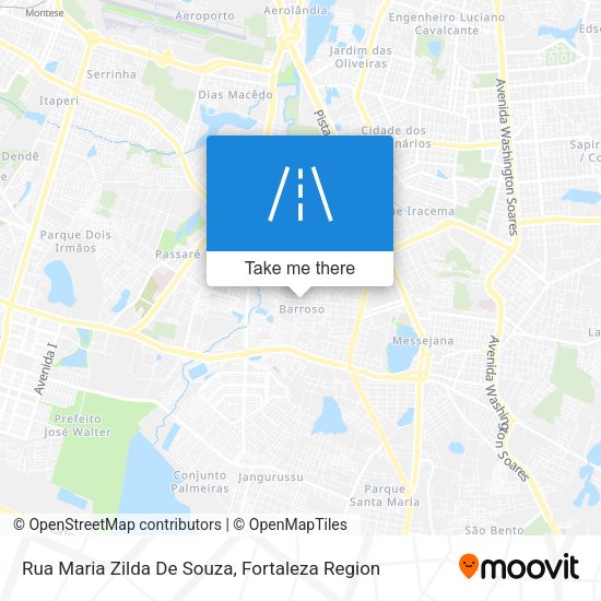 Rua Maria Zilda De Souza map