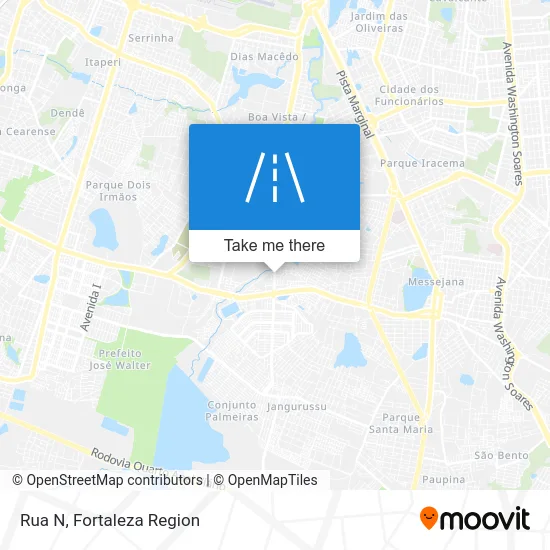 Rua N map
