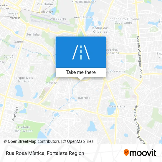 Rua Rosa Mística map