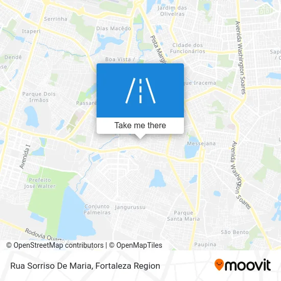 Rua Sorriso De Maria map