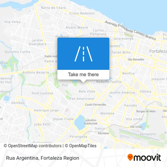 Rua Argentina map