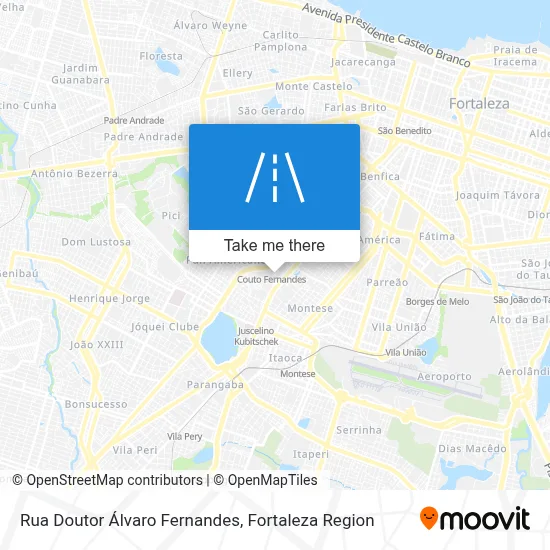 Rua Doutor Álvaro Fernandes map