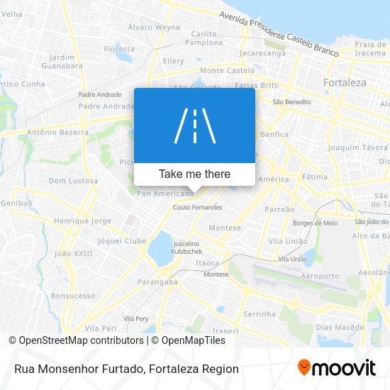 Rua Monsenhor Furtado map