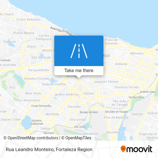 Rua Leandro Monteiro map