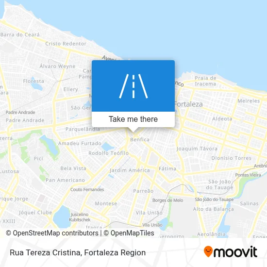 Rua Tereza Cristina map