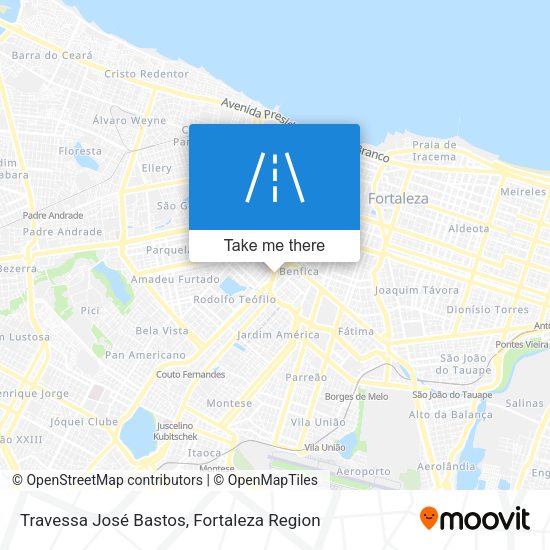 Travessa José Bastos map