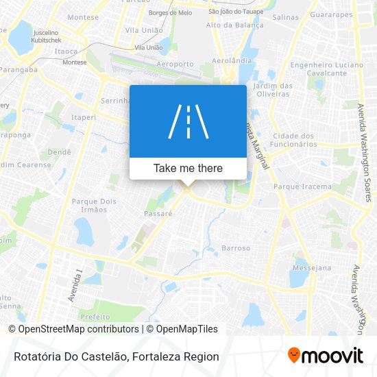 Rotatória Do Castelão map
