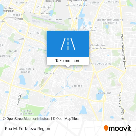 Rua M map