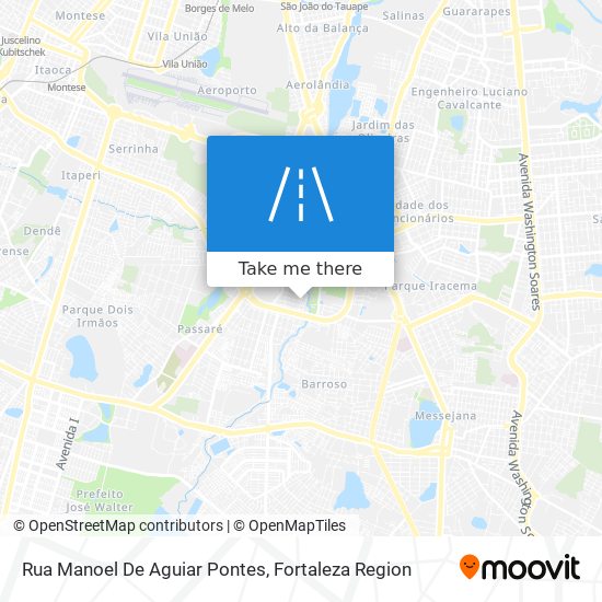 Rua Manoel De Aguiar Pontes map