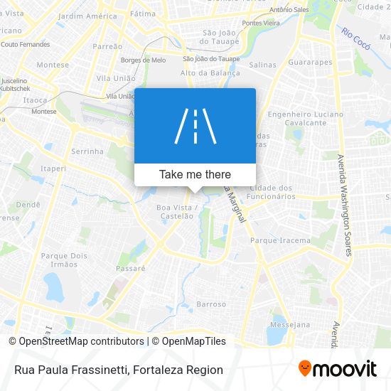 Rua Paula Frassinetti map