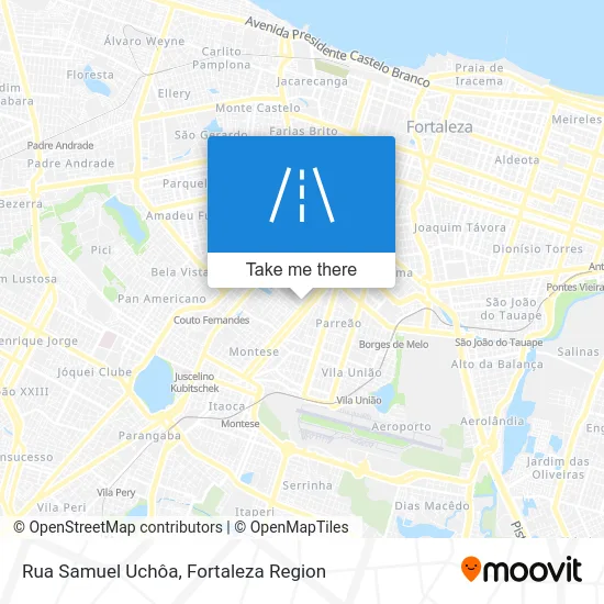 Rua Samuel Uchôa map