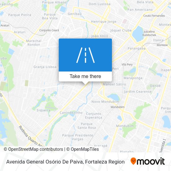 Avenida General Osório De Paiva map
