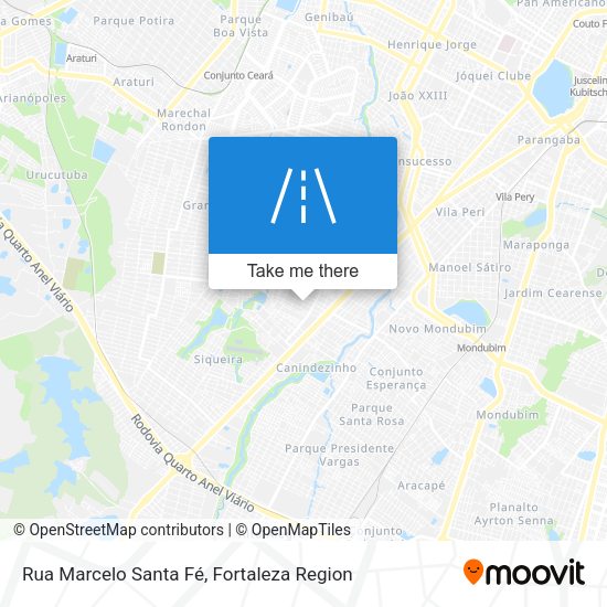 Rua Marcelo Santa Fé map