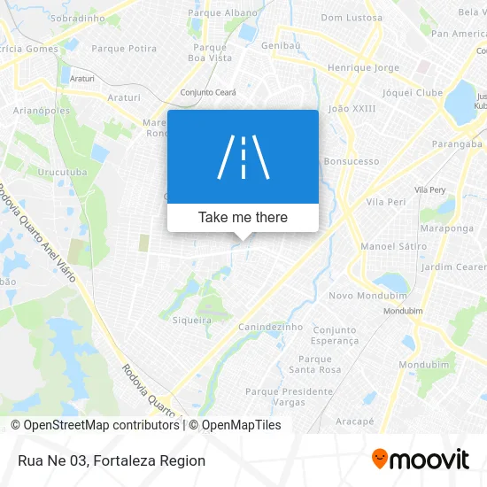 Rua Ne 03 map