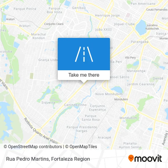Rua Pedro Martins map