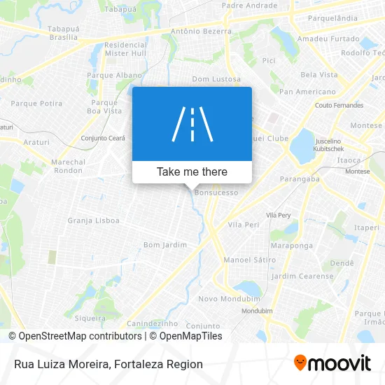 Rua Luiza Moreira map