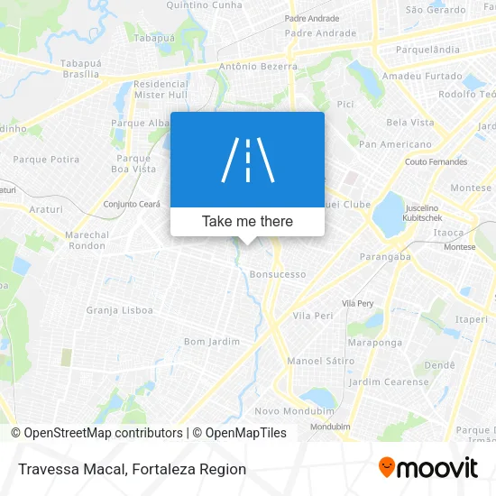 Travessa Macal map