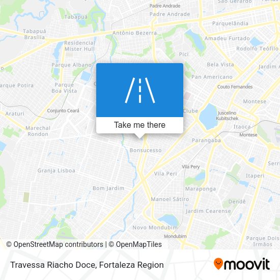 Travessa Riacho Doce map