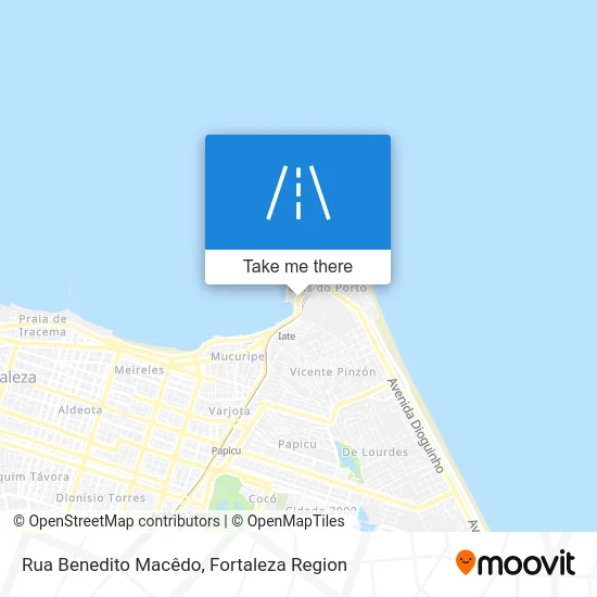 Rua Benedito Macêdo map