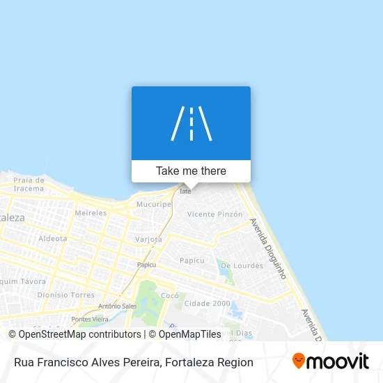 Rua Francisco Alves Pereira map