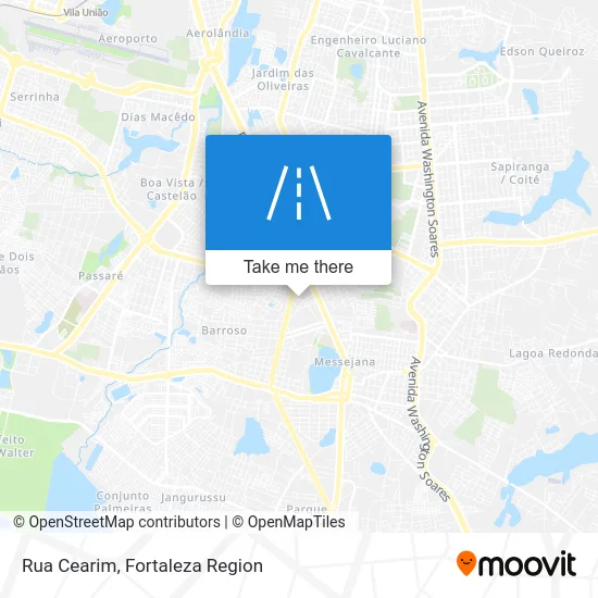 Rua Cearim map