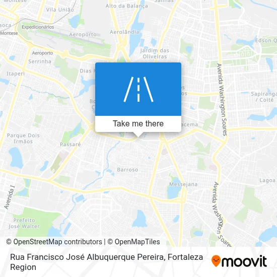 Rua Francisco José Albuquerque Pereira map