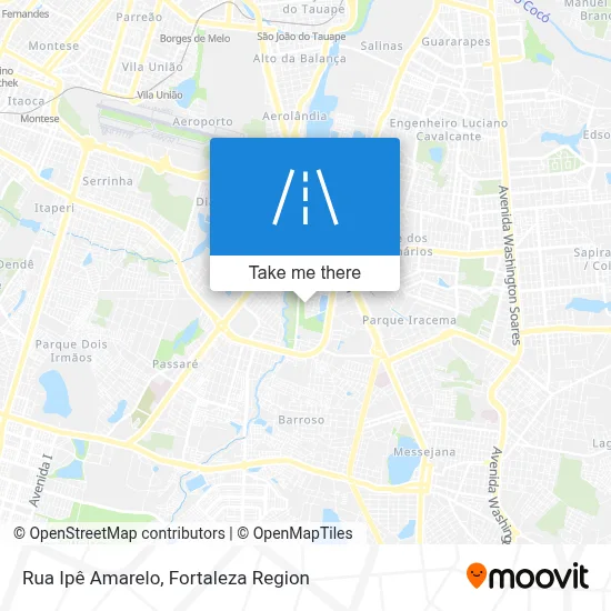Rua Ipê Amarelo map