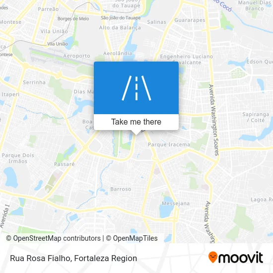 Rua Rosa Fialho map
