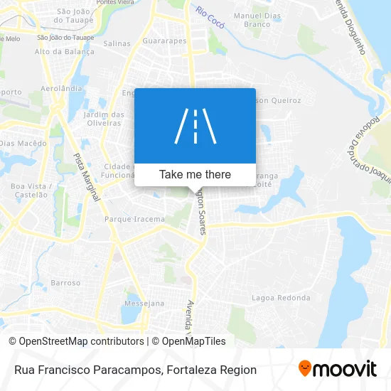 Rua Francisco Paracampos map
