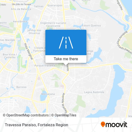 Travessa Paraíso map