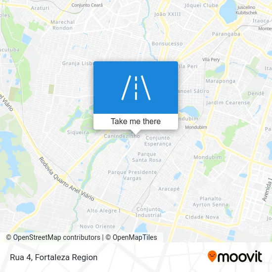 Rua 4 map