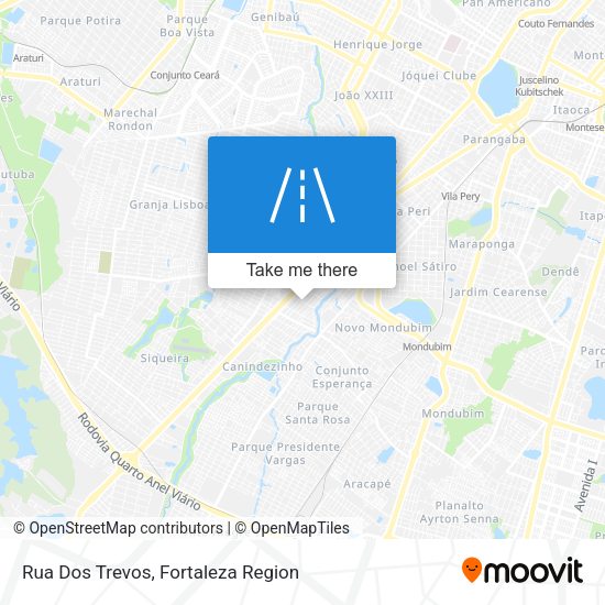 Rua Dos Trevos map