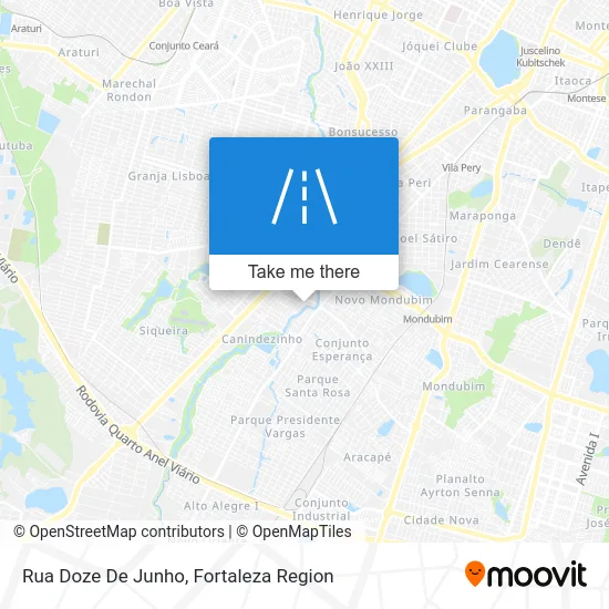 Rua Doze De Junho map