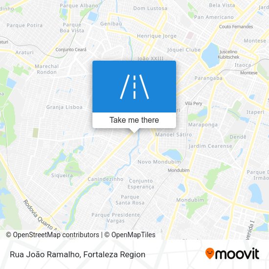 Rua João Ramalho map