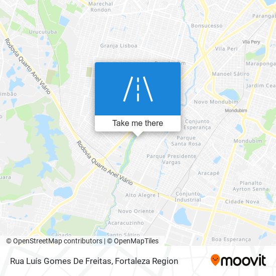 Mapa Rua Luís Gomes De Freitas