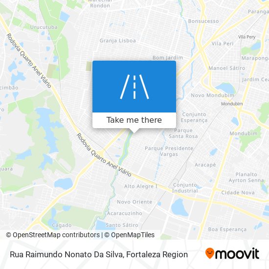 Rua Raimundo Nonato Da Silva map