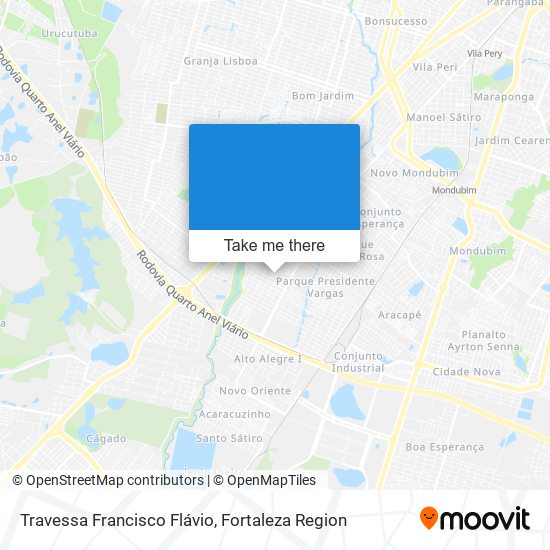 Travessa Francisco Flávio map