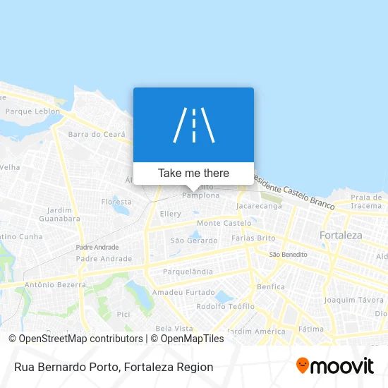 Rua Bernardo Porto map