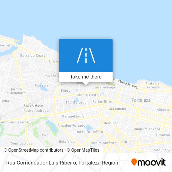Rua Comendador Luís Ribeiro map