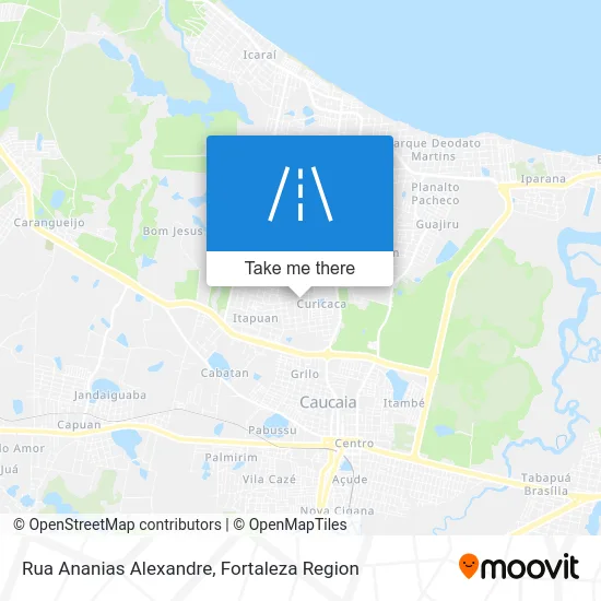 Rua Ananias Alexandre map